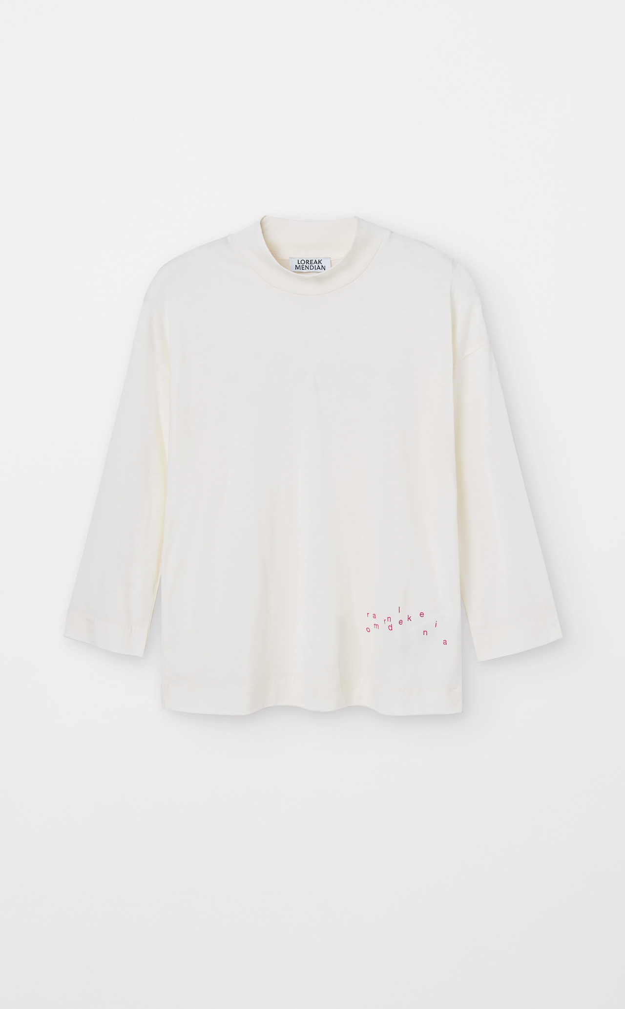 CAMISETA LETRASNUMEROS W