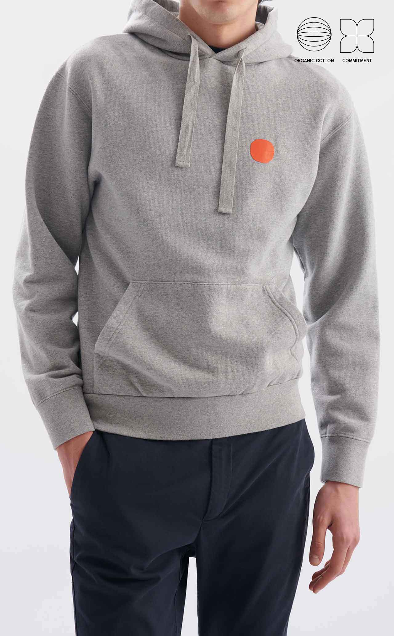 SWEATSHIRT SW HOODED DOT M