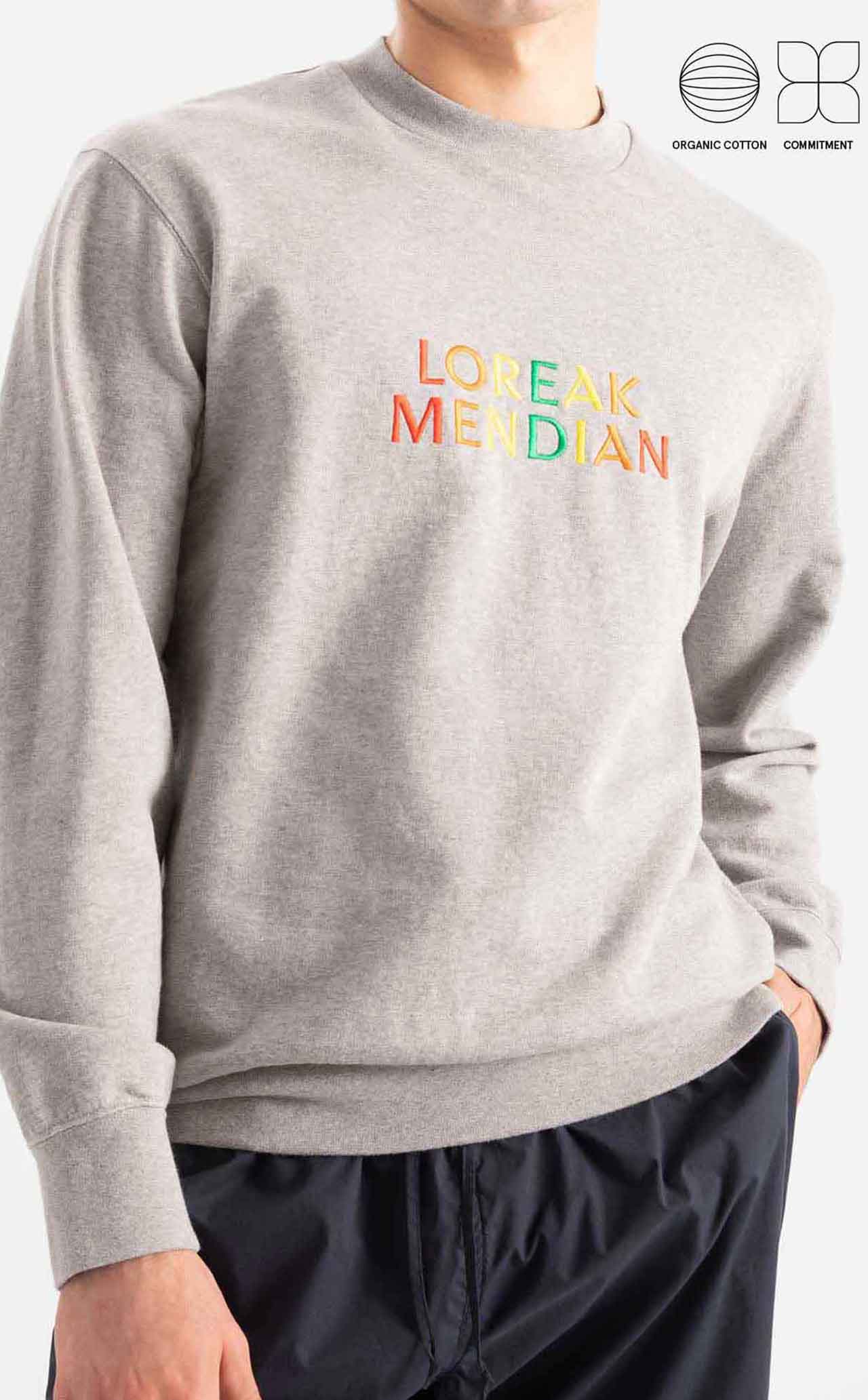 SW RAINBOW LETTERS SWEAT SHIRT