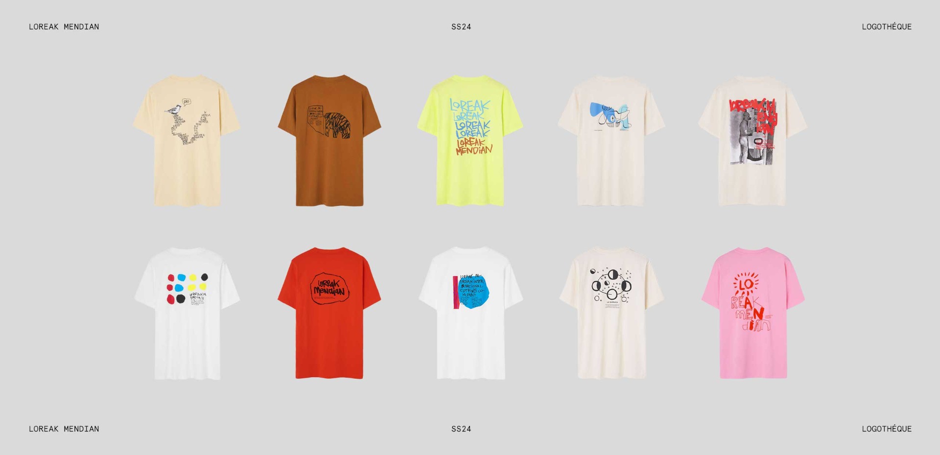 Collection Homme SS24 T-shirts” title=