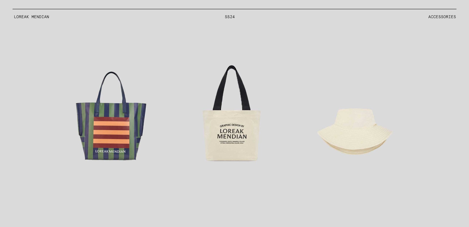 Collection SS24 Accessories” title=